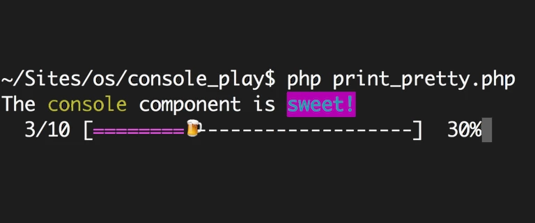 Fun with Symfony's Console Component