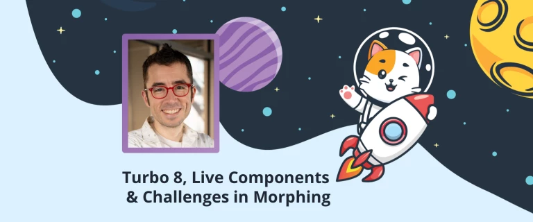 Live Stream #9: Turbo 8, Live Components & Challenges in Morphing image